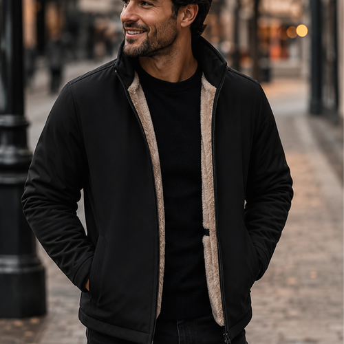Jaqueta Masculina Nordic Impermeável com Forro em Lã | Proteção e Conforto + Brinde especial