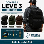 [ÚLTIMAS UNIDADES] Mochila Tática Militar 50L Impermeável + 3 Brindes Exclusivos | Tudo o que um Homem Preparado Precisa