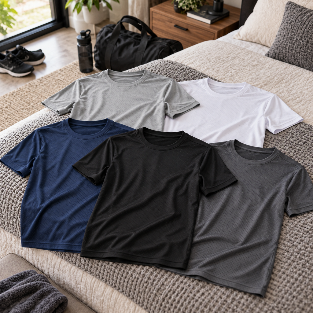 [Leve 5 e Pague 3] Camisa Dry Fit Masculina Performance | Conforto e Tecnologia Antissuor