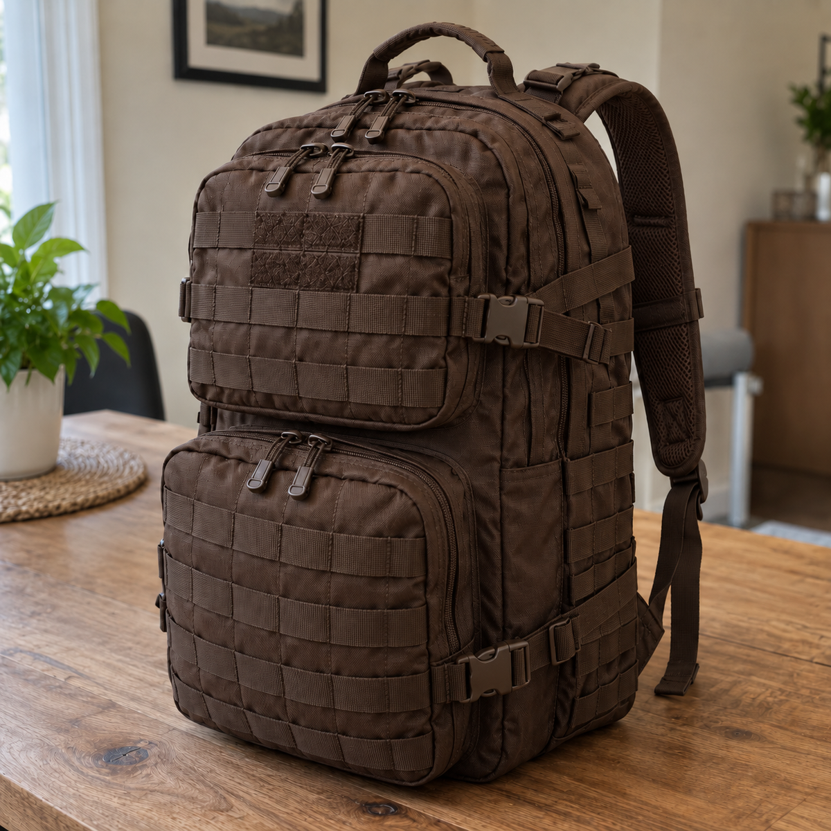Mochila Tática Militar Alta Capacidade 50 Litros | 100% Impermeável e Ergonômica