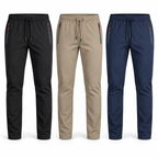 [Compre 2 Leve 3] Calça Masculina Tática Jogger | Conforto com Bolsos de Zíper e Ajuste na Cintura