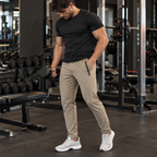 [Compre 2 Leve 3] Calça Masculina Tática Jogger | Conforto com Bolsos de Zíper e Ajuste na Cintura