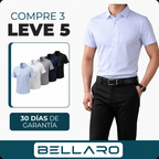 [Leve 5 e Pague 3] Camisa Masculina Varion em Seda Gelada e Poliéster | Frescor, Conforto e Estilo