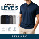 [Leve 5 e Pague 3] Camisa Masculina Nero Premium | Conforto, Estilo e Elegância
