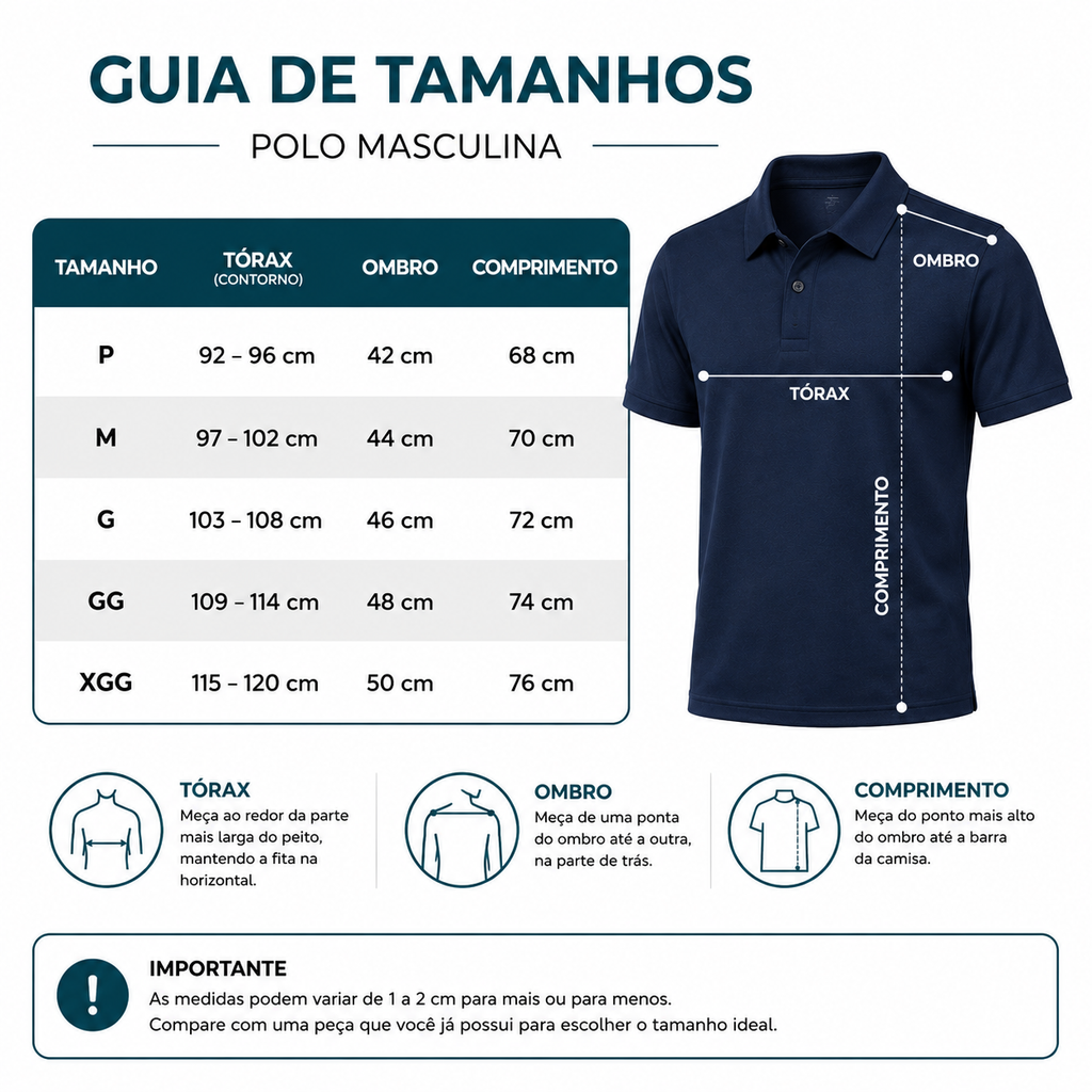 [Leve 5 e Pague 3] Camisa Masculina Nero Premium | Conforto, Estilo e Elegância
