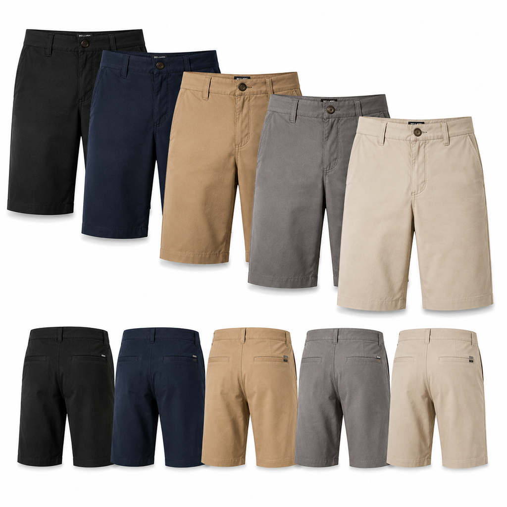 [Leve 5 e Pague 3] Bermuda Masculina Verona Premium | Conforto, Leveza e Estilo