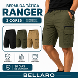 [Leve 3 e Pague 2] Bermuda Masculina Tática Ranger em Tecido Impermeável | Resistência, Conforto e Mobilidade
