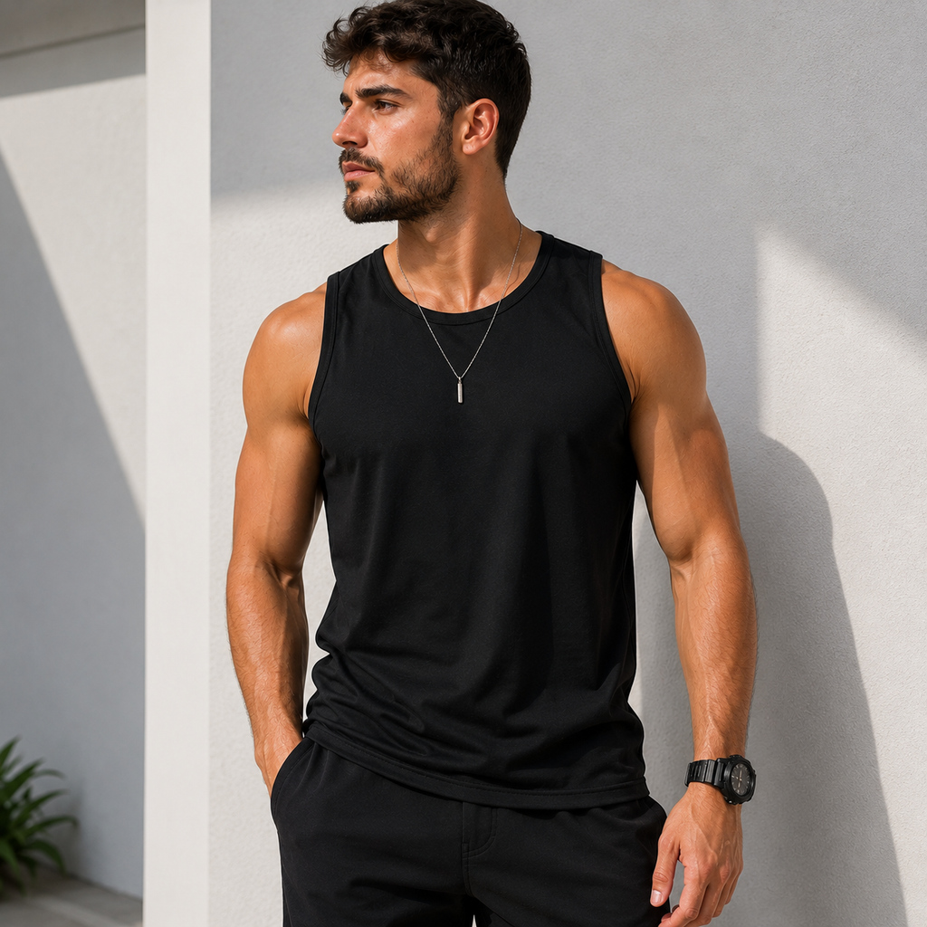 [Leve 5 e Pague 3] Regata Masculina Atlas Premium | Conforto, Leveza e Estilo para o Dia a Dia