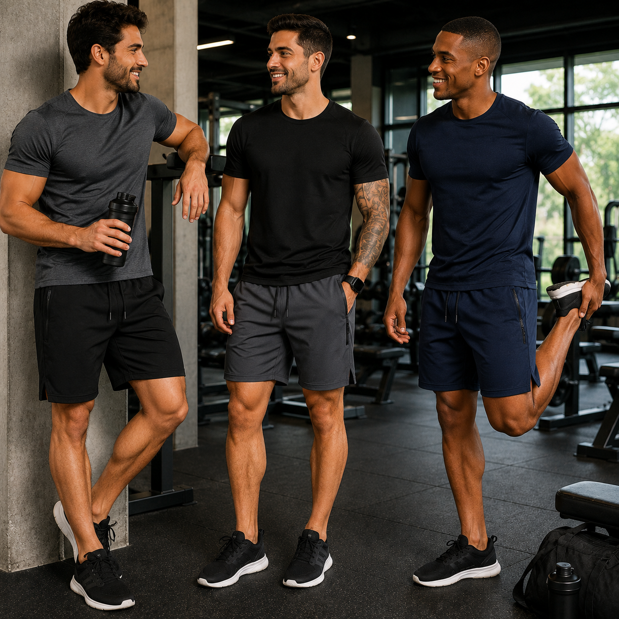 [Leve 3 e Pague 2] Short Masculino IronFit Premium | Leveza, Conforto e Liberdade nos Treinos