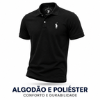 [Leve 5 e Pague 3] Camisa Polo Masculina Legion em Algodão e Poliéster | Elegância e Conforto